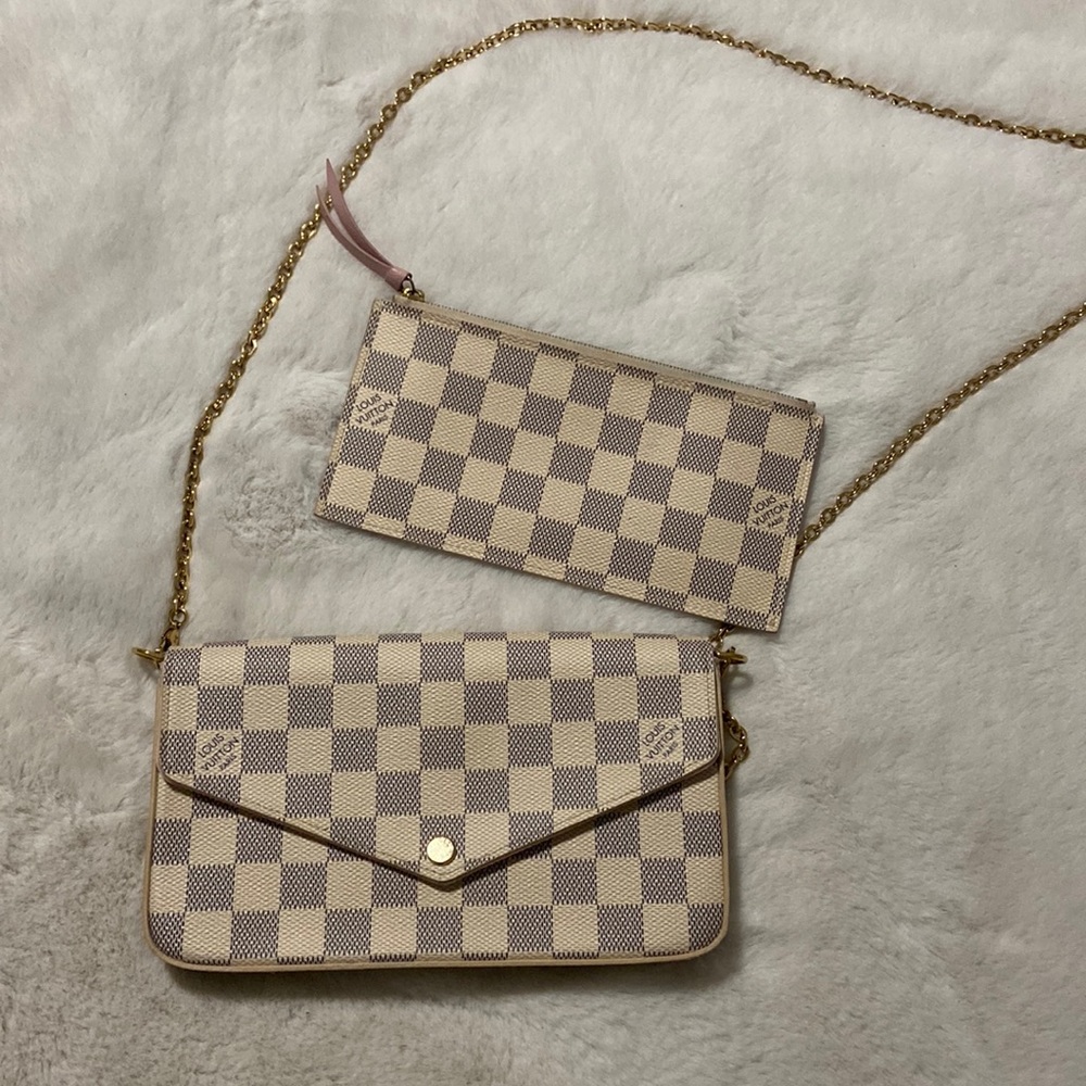 Louis Vuitton Damier Azur Felicie Pochette